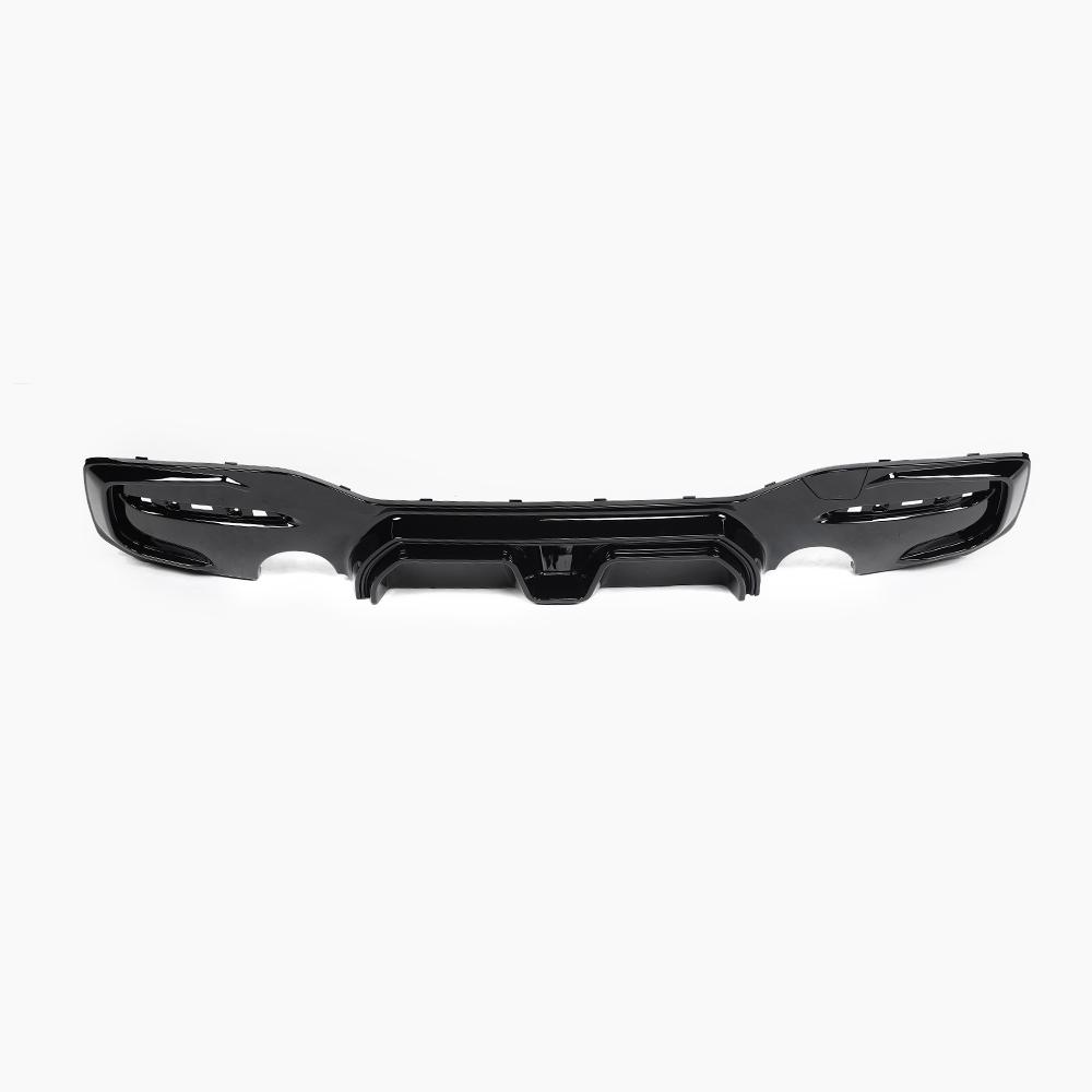 CS Style Gloss Black Rear Diffuser for BMW 1 Series F20/F21 LCI M Sport (2015–2019)