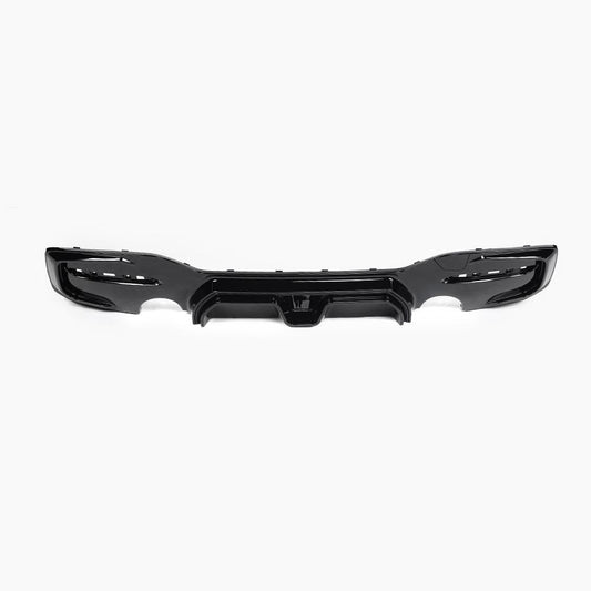 CS Style Gloss Black Rear Diffuser for BMW 1 Series F20/F21 LCI M Sport (2015–2019)