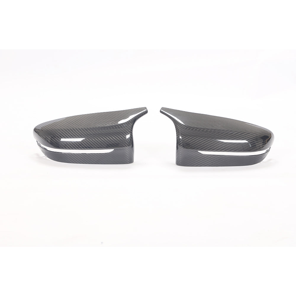 LHD ST Style Carbon Fiber Replacement Mirror Caps for BMW 3/4/5/6/7/8 series