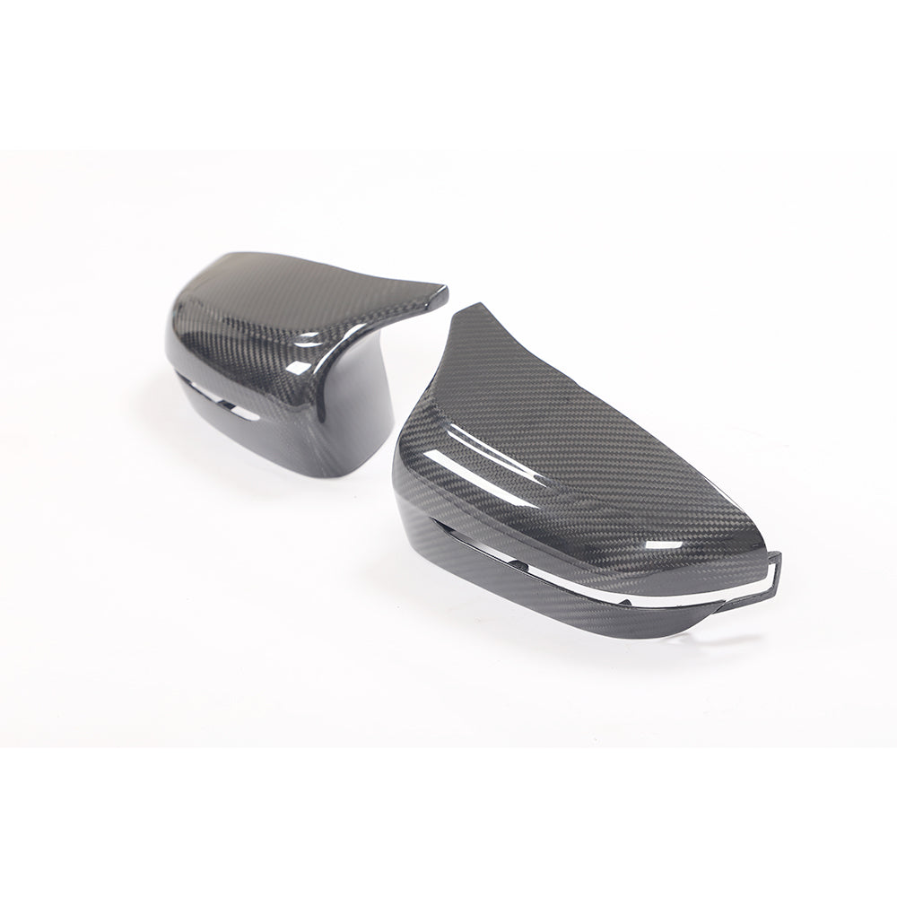 LHD ST Style Carbon Fiber Replacement Mirror Caps for BMW 3/4/5/6/7/8 series
