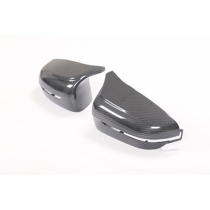 LHD ST Style Carbon Fiber Replacement Mirror Caps for BMW 3/4/5/6/7/8 series