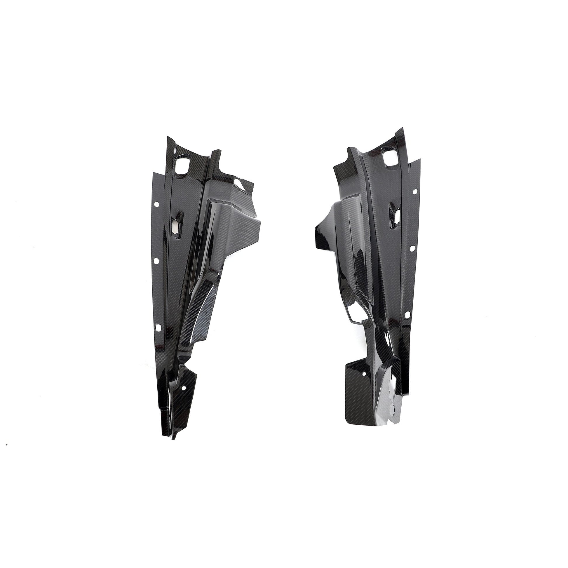 OEM Style Carbon Fiber Engine Bay Panel Set For Audi R8 4S LCI (2019–2023)