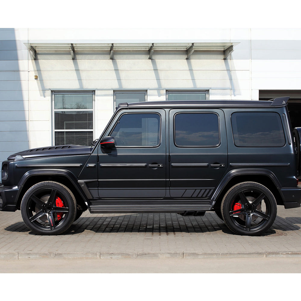 ST Style Carbon Fiber Molding Trim For Mercedes Benz G‑Class W463A Pre‑Facelift (2019–2023)