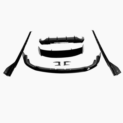 Performance Style Gloss Black Bodykit for BMW 1 Series F40 M Sport (2019–2024)