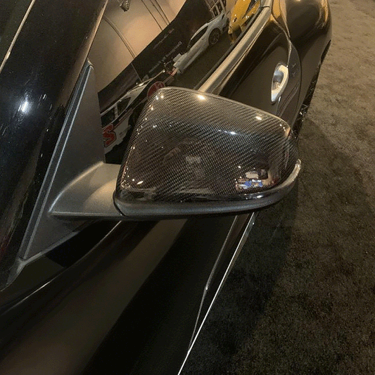 ST Style Carbon Fiber REPLACEMENT Mirror Caps for BMW Z4 G29, E89 X1 F48 Pre-LCI (2015–2019)