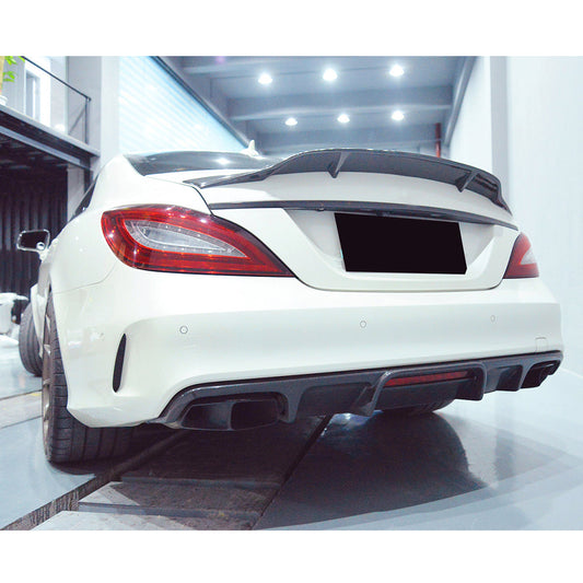 Barbus Style Carbon Fiber Rear Diffuser for Mercedes Benz CLS C218 Facelift (2015–2017)