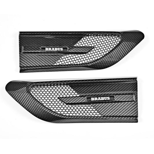 ST Style Carbon fiber Side Fender Vents for Mercedes Benz C205 C63 AMG W205 Pre‑Facelift Coupé (2015-2018)