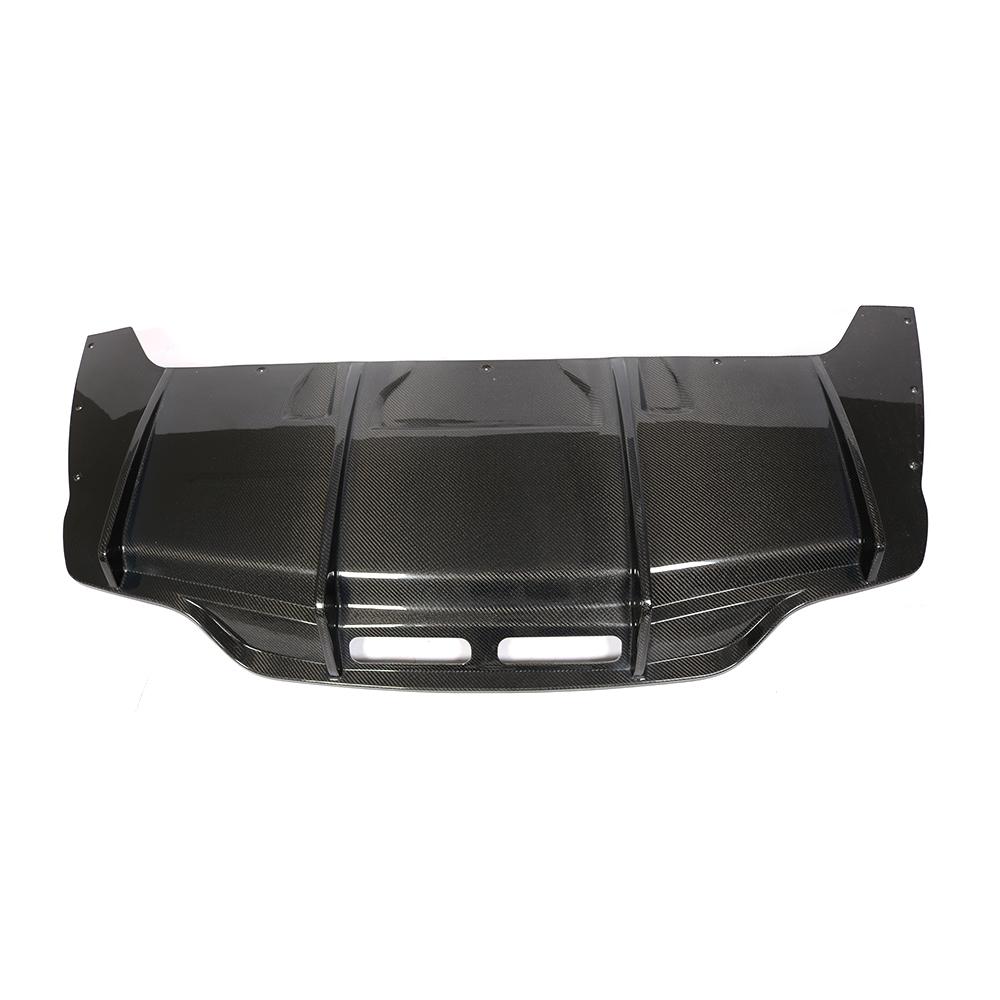 PSM Style Carbon Fiber Rear Diffuser for Mercedes Benz S-Class C217 Pre-Facelift 2014-2017