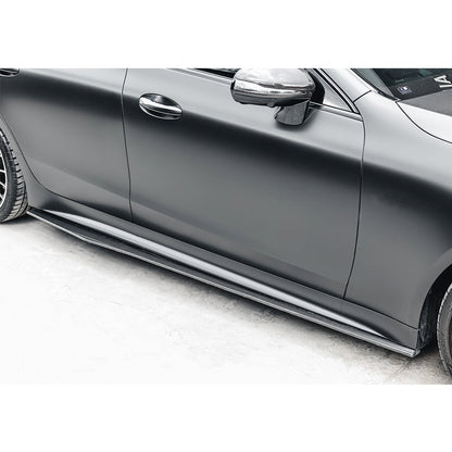 ML Style Carbon Fiber Side Skirts for Mercedes Benz CLS C257 Pre‑Facelift (2018–2020)