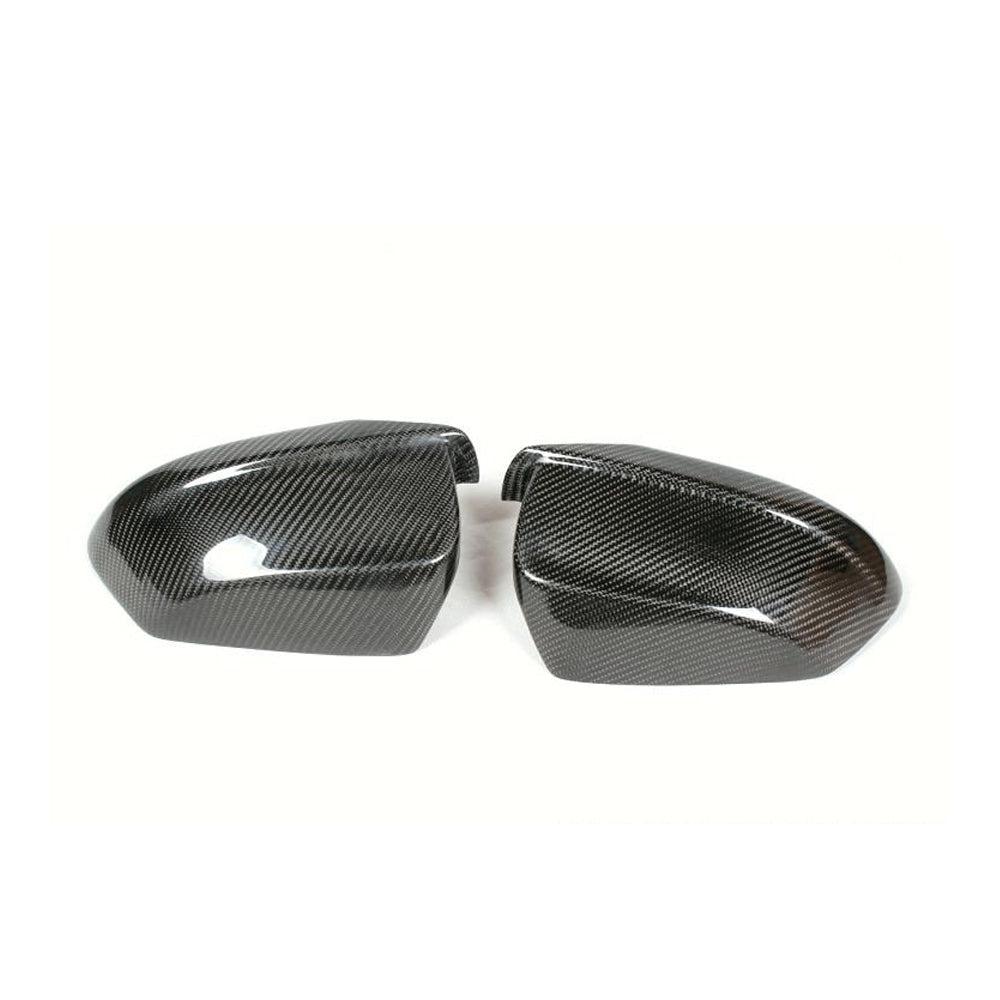 ST Style Carbon Fiber ADD ON Mirror Caps for BMW 5 Series F10/F11 M Sport (2010–2017)