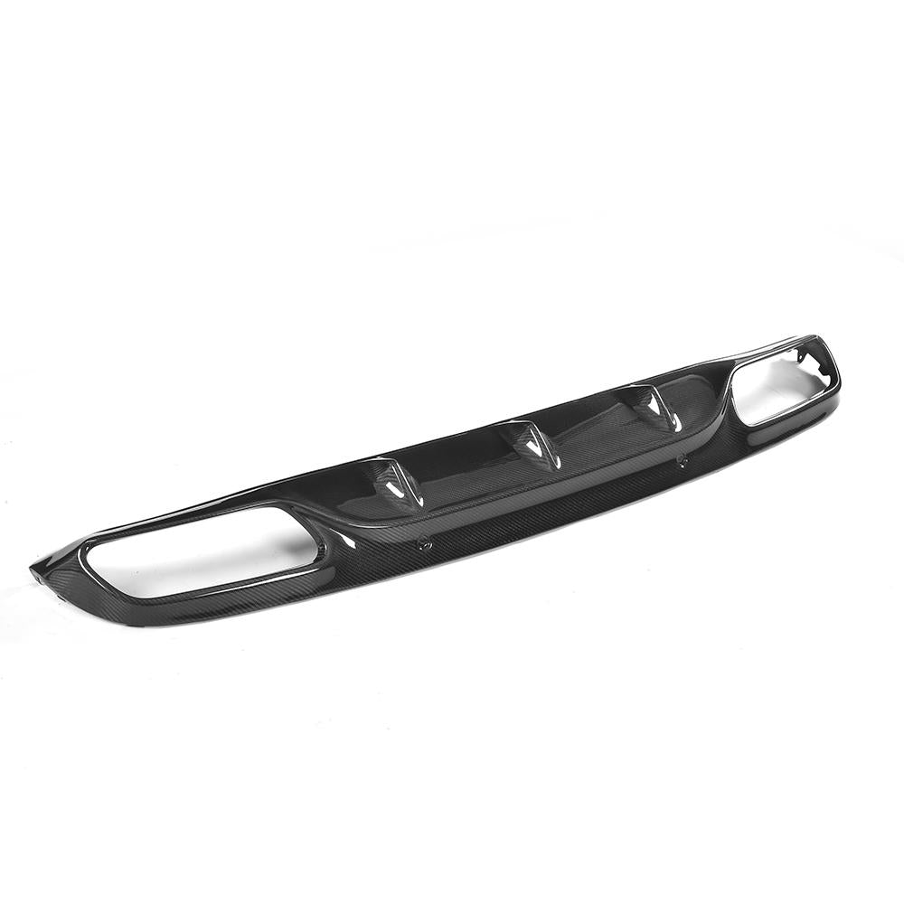 OEM Style Carbon fiber Rear Diffuser for Mercedes Benz C63 AMG W205 Pre‑Facelift Coupé (2015-2018)