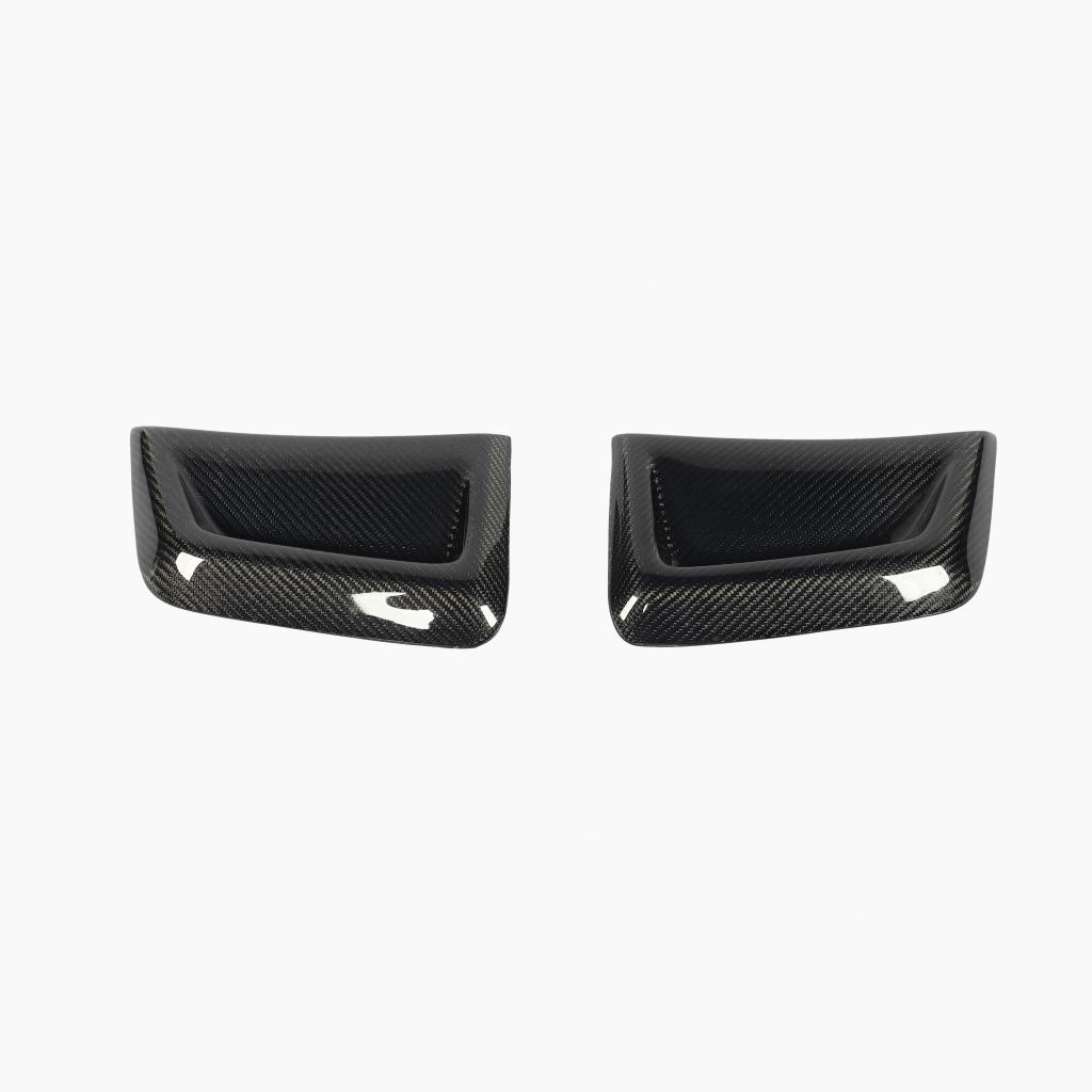 ST Style Carbon Fiber Side Trims for Mercedes Benz C63 W204 Facelift (2011-2015)