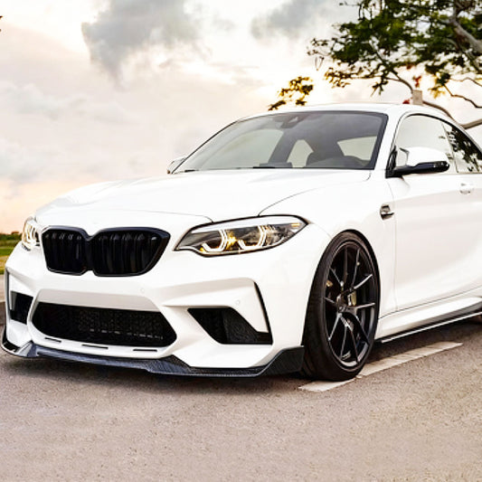 MP Style Carbon Fiber Front Lip for BMW M2 F87 Competition (2018-2021)