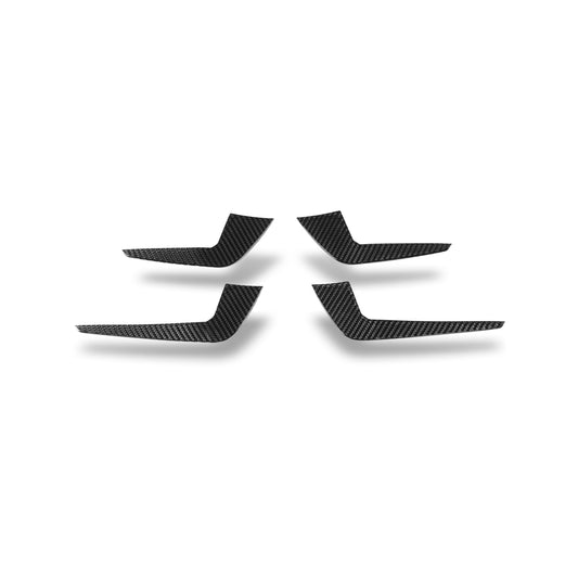 JC Style Carbon fiber canards for Audi RS4 B9.5(2019-2024)