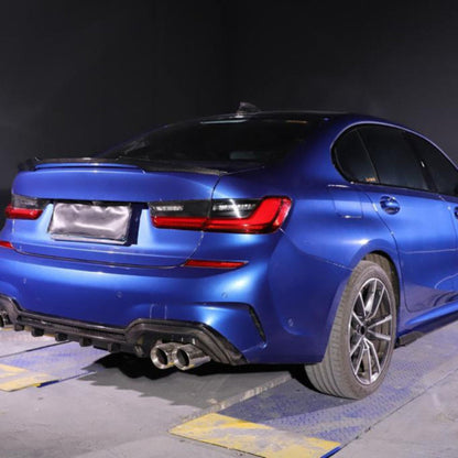 Performance Style Carbon Fiber Rear Diffuser for BMW 3 Series G20/G21 Pre-LCI M Sport (2019-2022)