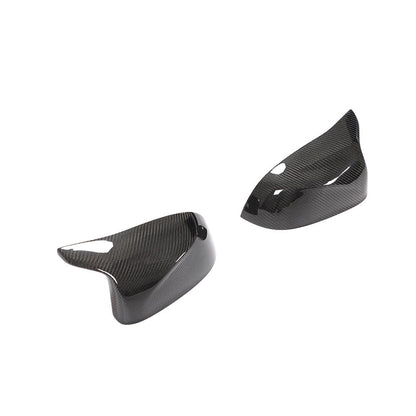 ST Style Carbon Fiber REPLACEMENT Mirror Caps For BMW X3M F97 Pre-LCI (2019-2021), X4M F98 Pre-LCI (2019-2021),X5M F95 Pre-LCI (2020-2023),X6M F96 Pre-LCI (2020-2023)