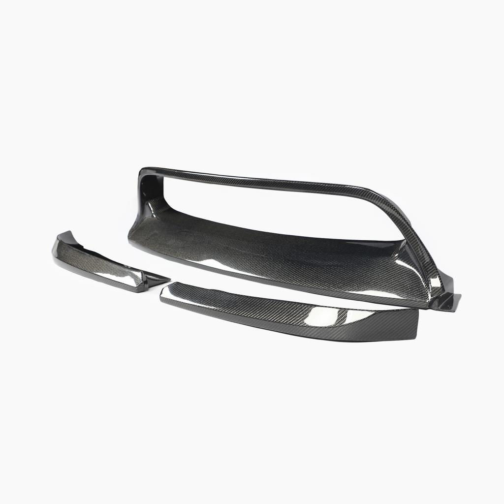 V Style Carbon Fiber Front Lip for BMW X6 E71 (2008-2014)