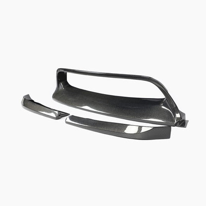 V Style Carbon Fiber Front Lip for BMW X6 E71 (2008-2014)