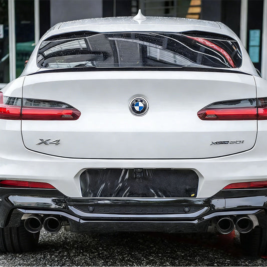 Performance Style Gloss Black Trunk Spoiler for BMW X4 G02 (2018+)