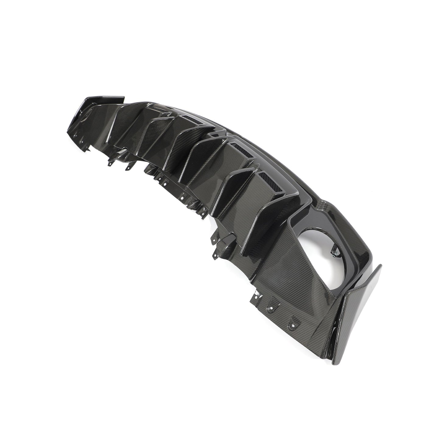 Capristo Style Carbon Fiber Rear Diffuser For Audi R8 4S LCI (2019–2023)