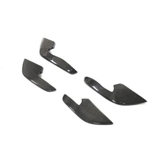 ST Style Carbon Fiber Front canards For Audi RS6 C7, RS7 C7 (2013–2018)
