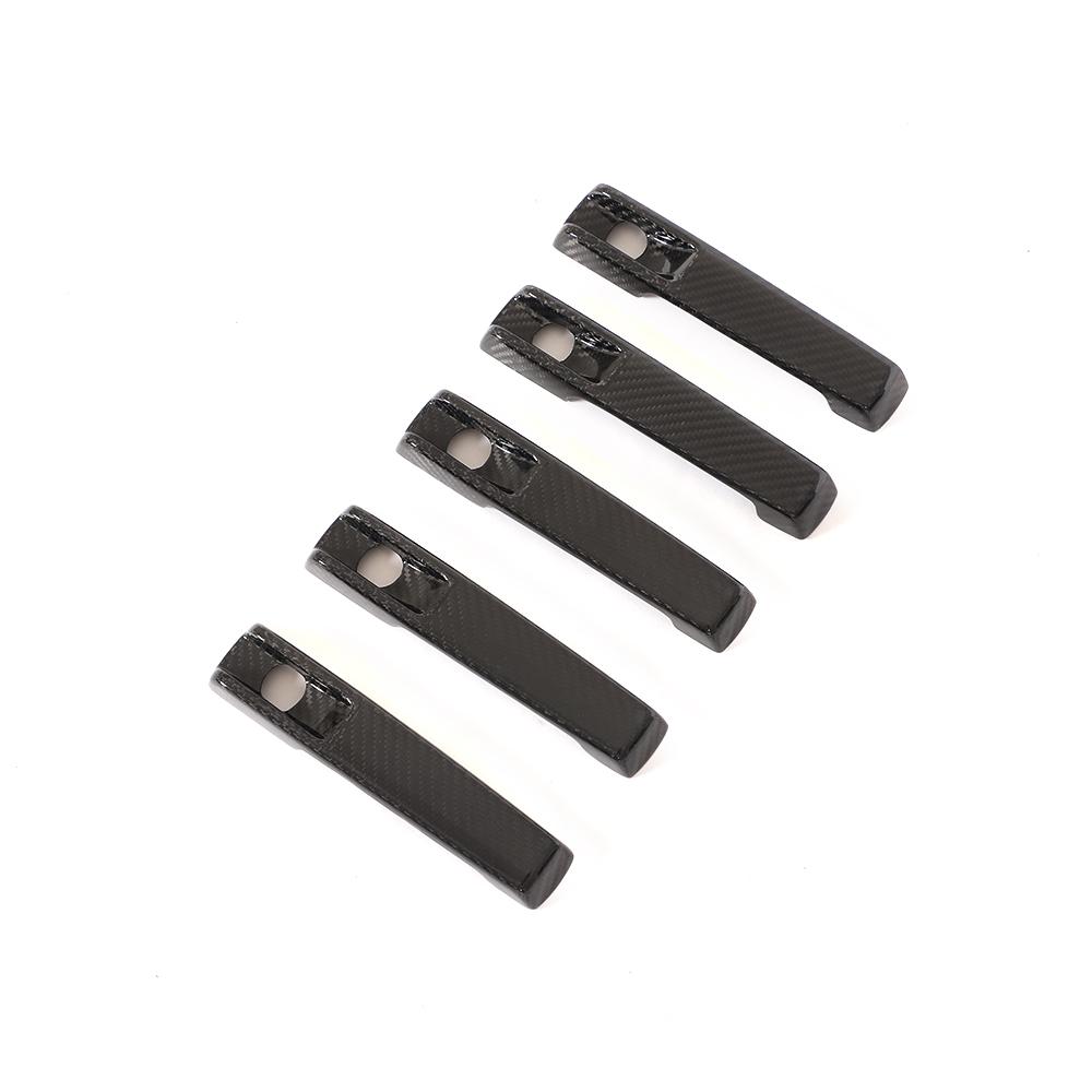 ST Style Carbon Fiber Door Handle Cover For Mercedes Benz G‑Class W463A Pre‑Facelift (2019–2023)