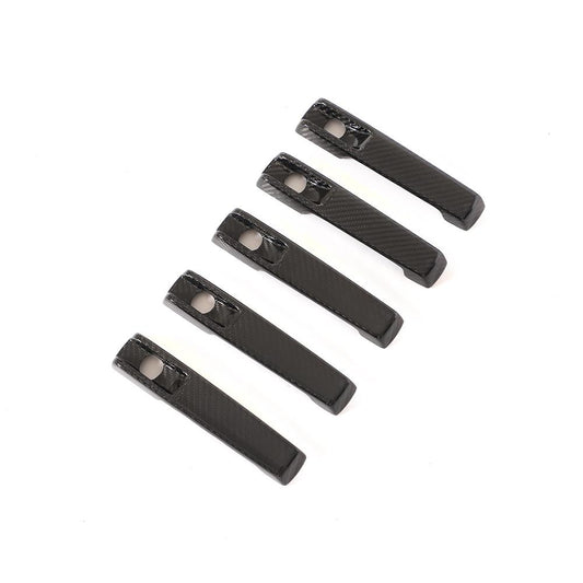 ST Style Carbon Fiber Door Handle Cover For Mercedes Benz G‑Class W463A Pre‑Facelift (2019–2023)