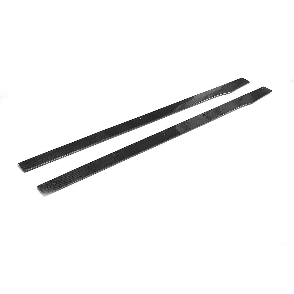 ST Style Carbon Fiber Side Skirts for Mercedes Benz C63 AMG W205 Pre‑Facelift Coupé (2015-2018)