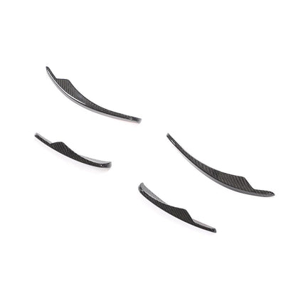 ST Style Carbon Fiber Front Canards For BMW M6 F06/F12/F13 (2012–2018)