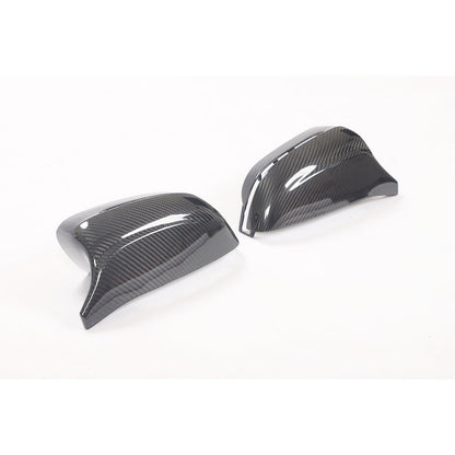 LHD ST Style Carbon Fiber Replacement Mirror Caps for BMW 3/4/5/6/7/8 series