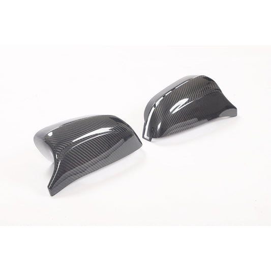 LHD ST Style Carbon Fiber Replacement Mirror Caps for BMW 3/4/5/6/7/8 series