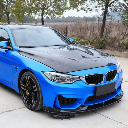 AC Style Carbon Fiber Front Lip for BMW M3 F80, M4 F82/F83 (2014-2020)
