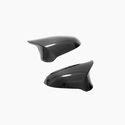 ST Style REPLACEMENT Carbon Fiber Mirror Caps For BMW M3 F80 ,M4 F82/F83 ,M2 F87 (2014-20)