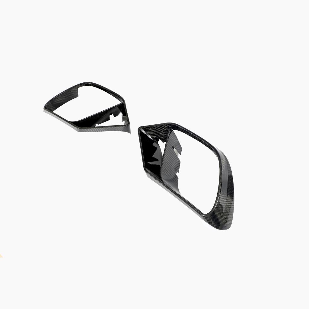 ST Style Carbon Fiber Front Canards For Mercedes Benz AMG GT 4‑Door X290 Pre‑Facelift (2019–2021)