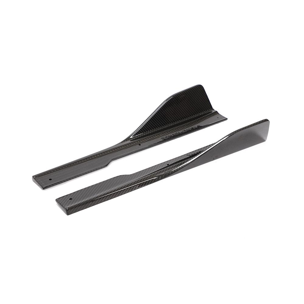 AC Style Carbon Fiber Side Splitters for BMW 8 Series G16, M8 F93 (2019+)