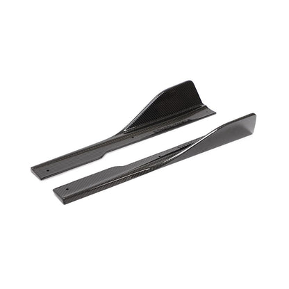 AC Style Carbon Fiber Side Splitters for BMW 8 Series G16, M8 F93 (2019+)