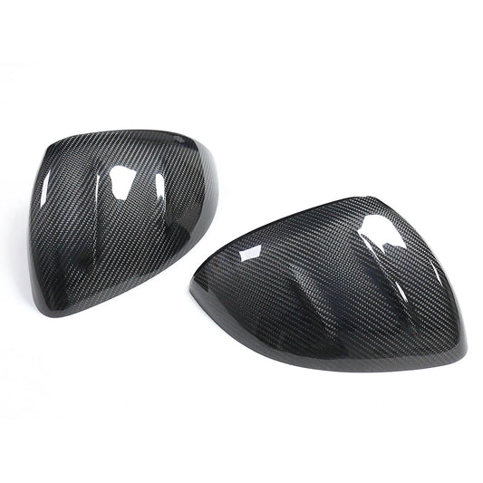 Replacement Style Carbon Fiber Mirror Caps for Mercedes Benz C-Class W206 (2022+), S-Class W223 (2021+)
