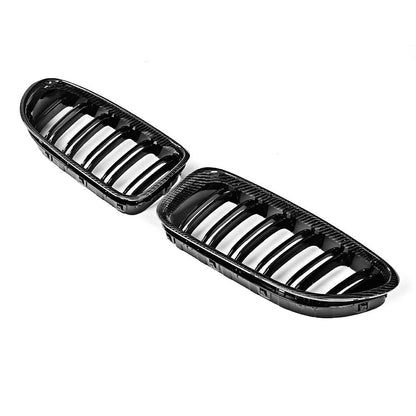 ST Style Dual Slat Carbon Fiber Front Grille for BMW 6 Series F12/F13 M Sport (2011–2018)