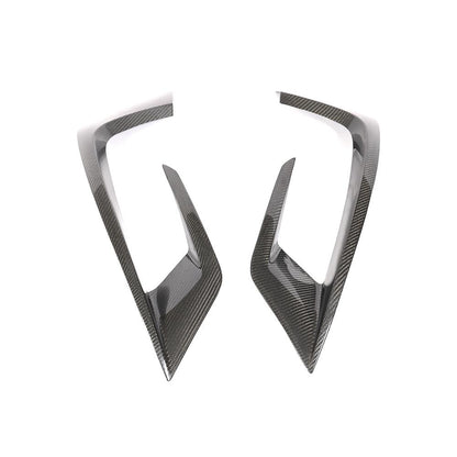 B Style Carbon Fiber Front Canards For Mercedes Benz S‑Class W222 Pre‑Facelift (2014–2017)