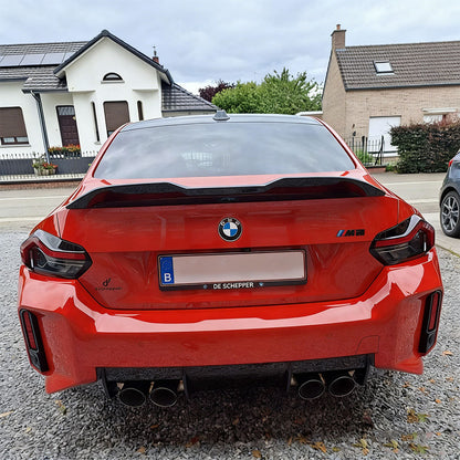 Performance Style Gloss Black Rear Spoiler for BMW 2 Series G42 Coupé（2021–present）