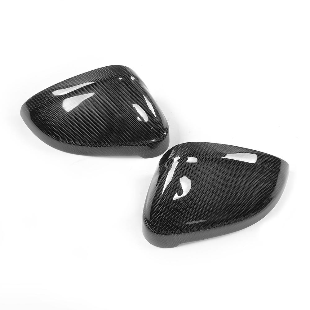 ST Style Carbon Fiber REPLACEMENT Mirror Caps for Audi A4 B9 Pre-LCI (2016-2019),A5 B9 Pre-LCI (2017-2019)