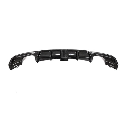 ST Style Carbon Fiber Rear Diffuser Dual Exhaust for BMW 3 Series F30 M Sport(2012-2019)