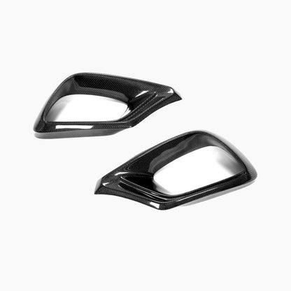 B Style Carbon Fiber Front Canards For Mercedes Benz S‑Class W222 Facelift (2018–2020)