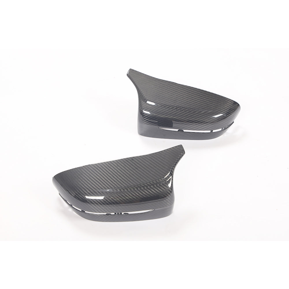 LHD ST Style Carbon Fiber Replacement Mirror Caps for BMW 3/4/5/6/7/8 series