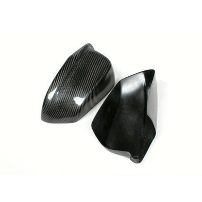 ST Style Carbon Fiber ADD ON Mirror Caps for BMW 5 Series F10/F11 M Sport (2010–2017)