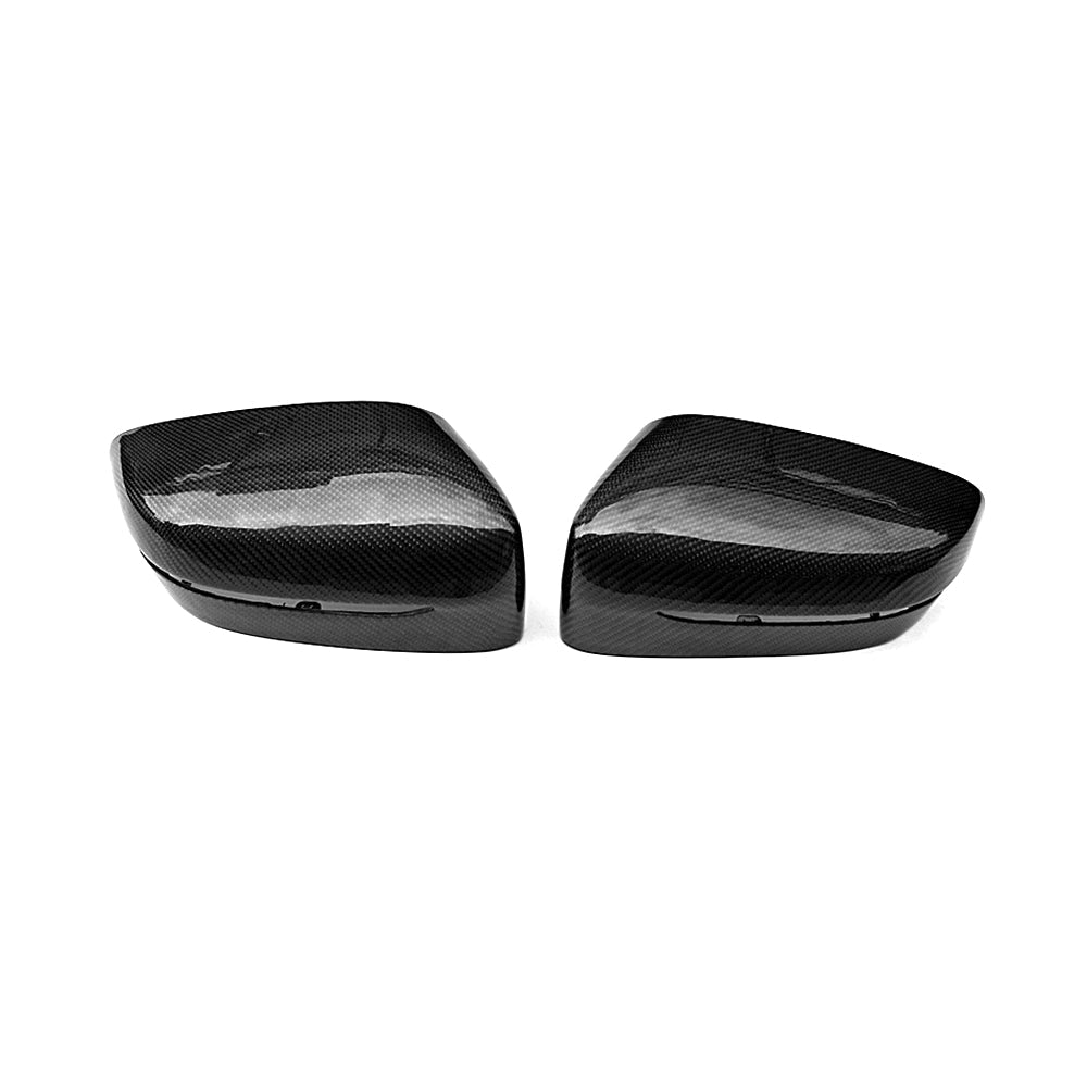 OEM Style Carbon Fiber REPLACEMENT Mirror Caps for BMW G30 G31, G11 G12 (2017–2023)