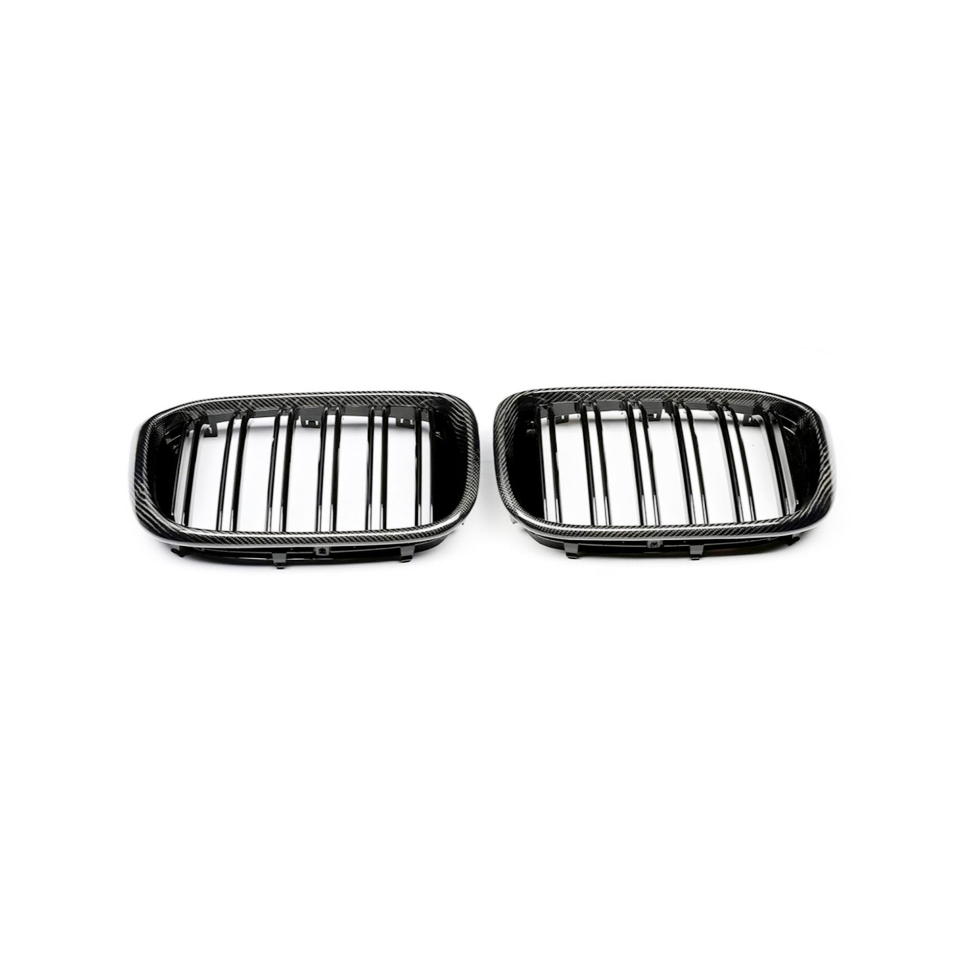 ST Style Carbon Fiber Front Grille Dual Slat for X4 G02 Pre-LCI (2018–2021)