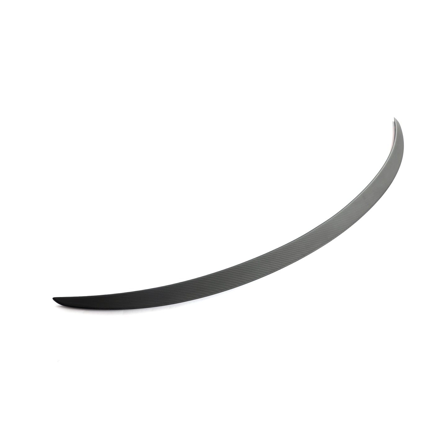 OEM Style Matte Black Carbon Fiber Rear Trunk Spoiler for Tesla Model Y Sedan(2020-2024)