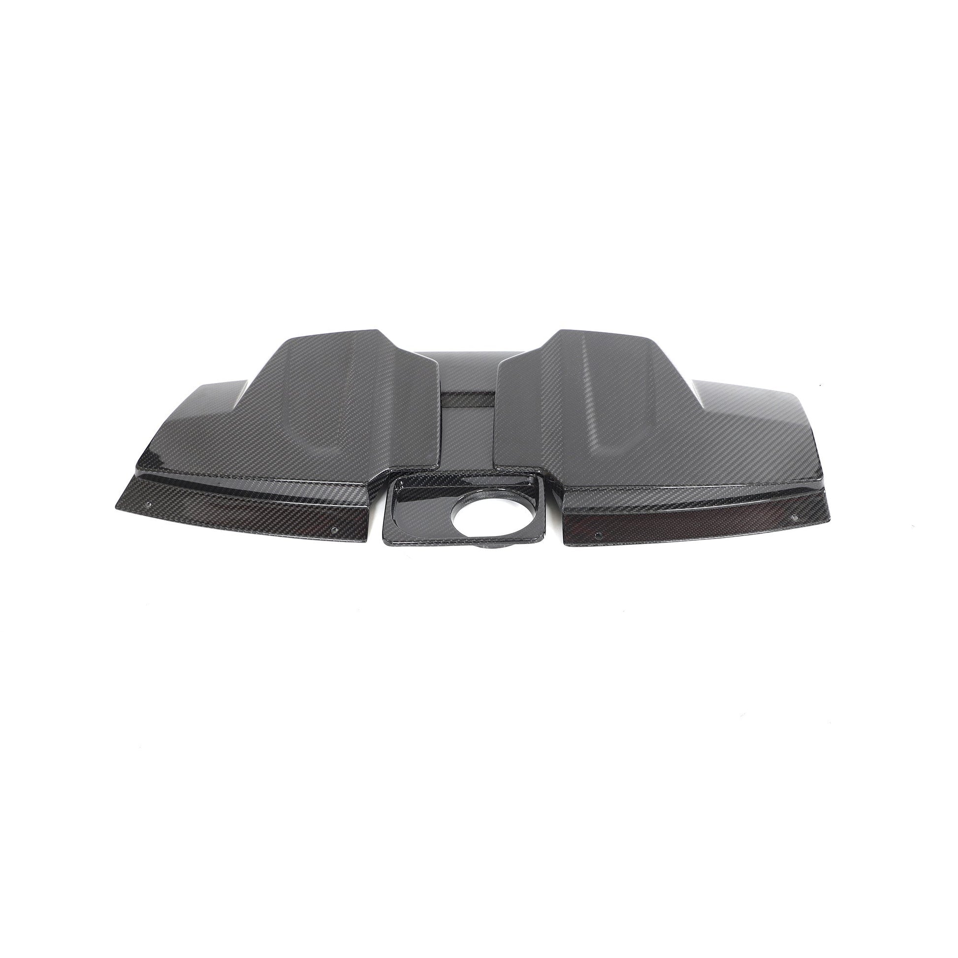 OEM Style Carbon Fiber Engine Bay Panels For Audi R8 4S LCI (2019–2023)