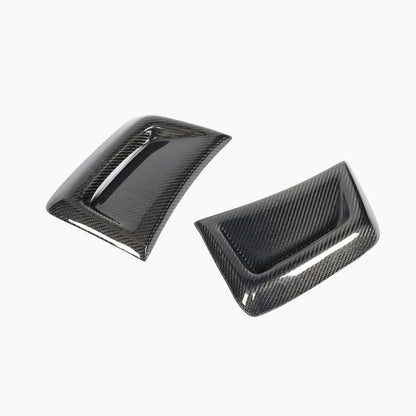 ST Style Carbon Fiber Side Trims for Mercedes Benz C63 W204 Facelift (2011-2015)